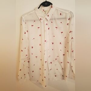 Cream "🍒" Blouse